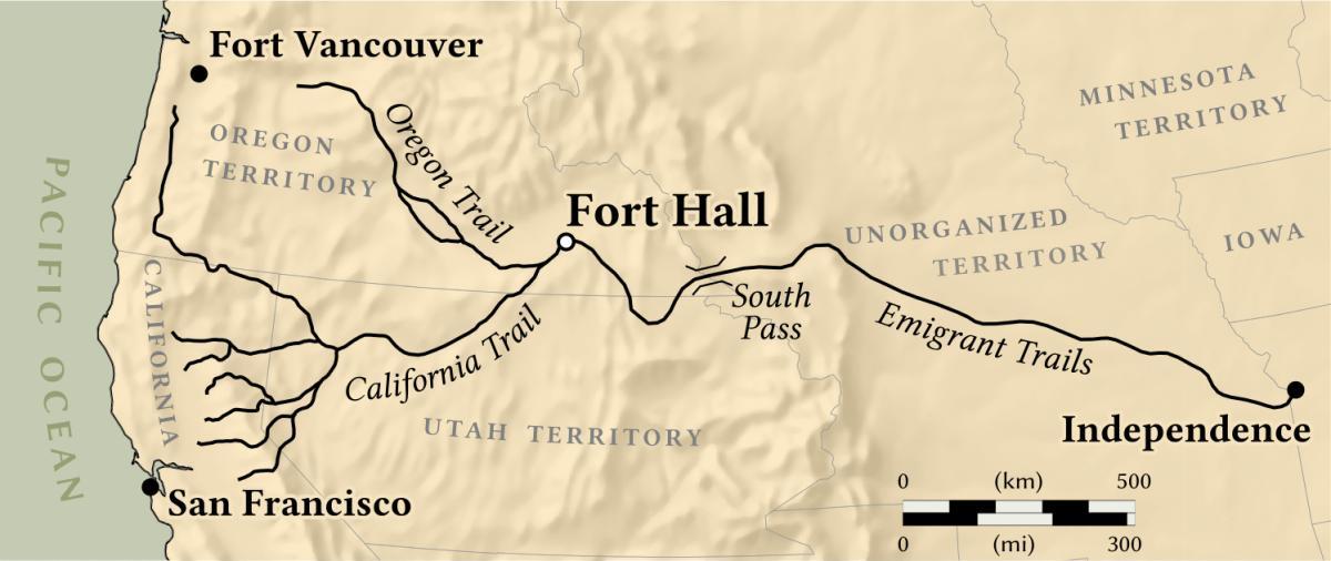 Քարտեզ fort Vancouver