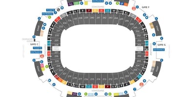 Bc-րդ Տեղը Seating քարտ շարքերում