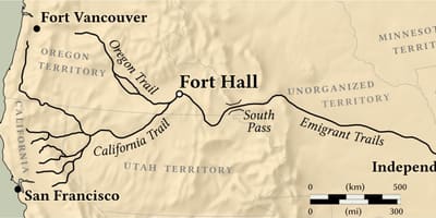 Քարտեզ fort Vancouver